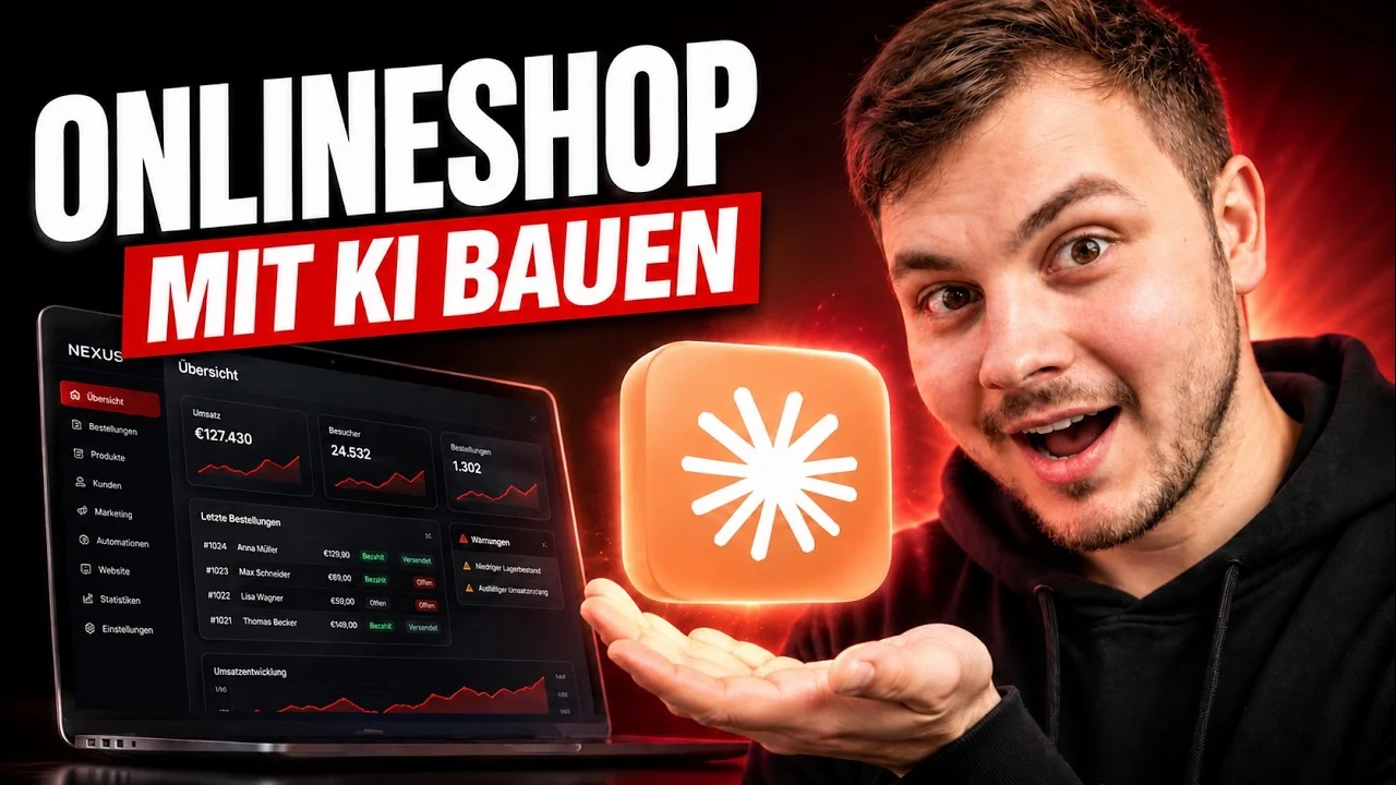 Kompletter Onlineshop mit KI bauen (Claude & Nexus)