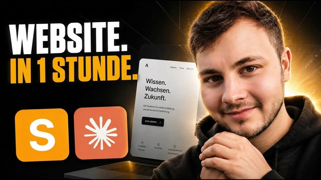Komplette Website mit KI bauen (Claude & Spotlight)