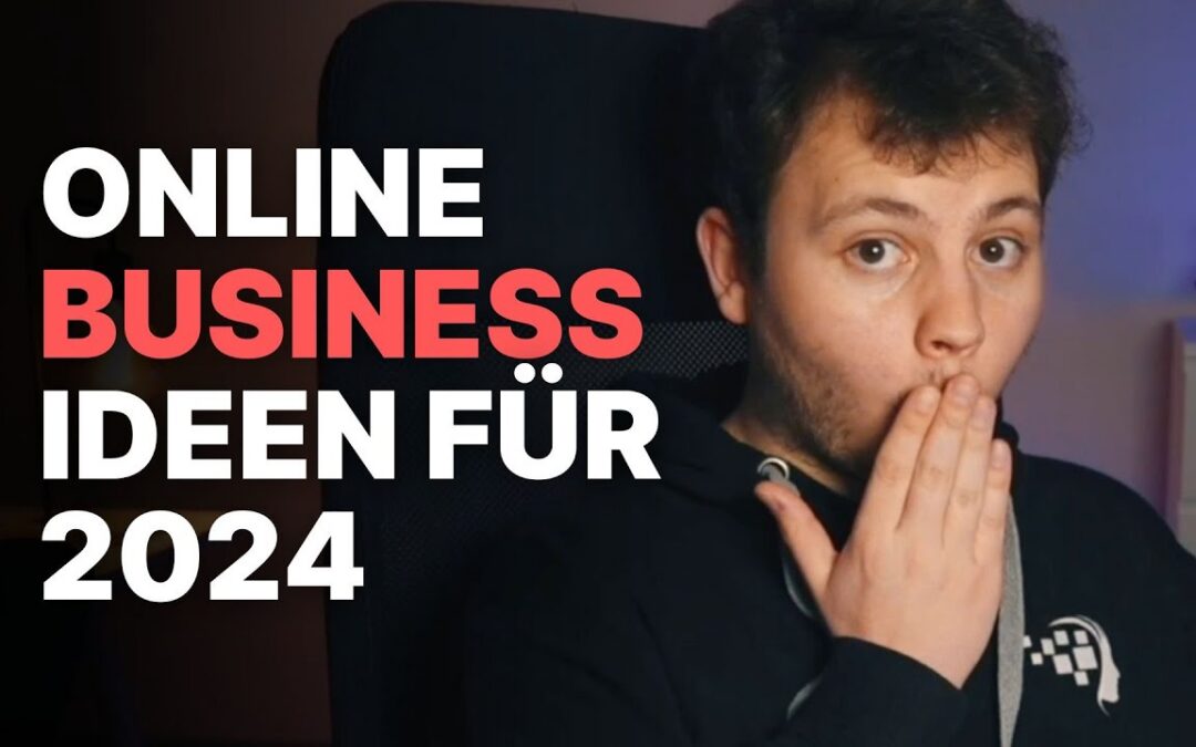 5 Ideen wie du dich 2024 Online Selbstständig machen kannst