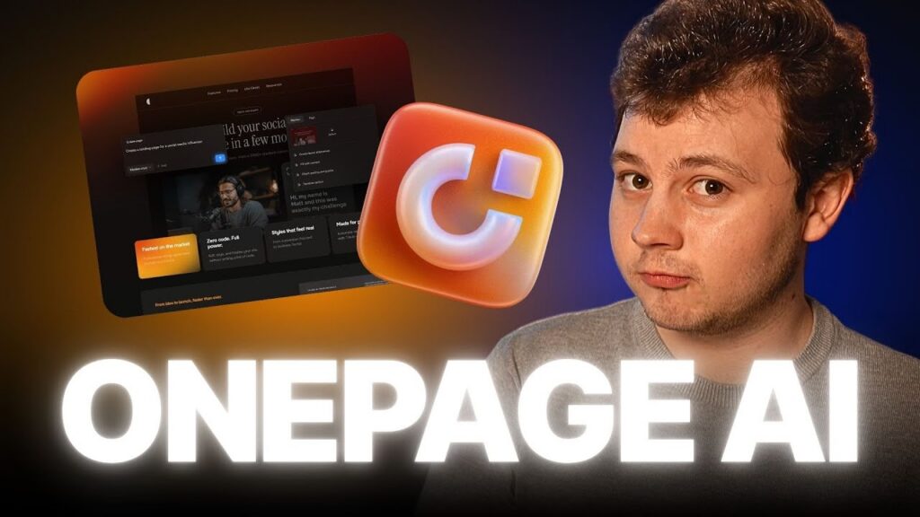 Diese Ki Erstellt Websites In 60 Sekunden Onepage Ai Builder Thumb