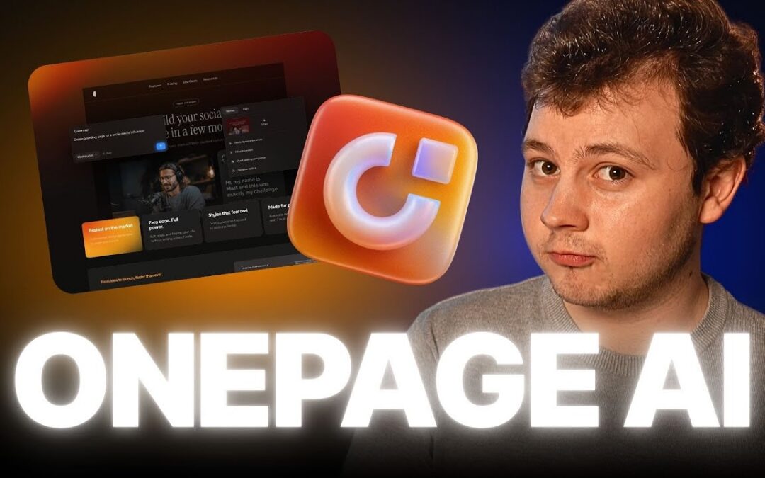 Diese Ki Erstellt Websites In 60 Sekunden Onepage Ai Builder Thumb