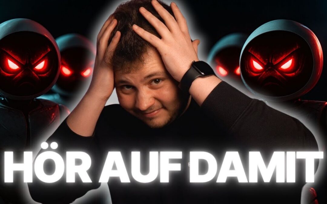 Hör auf KI zu benutzen…